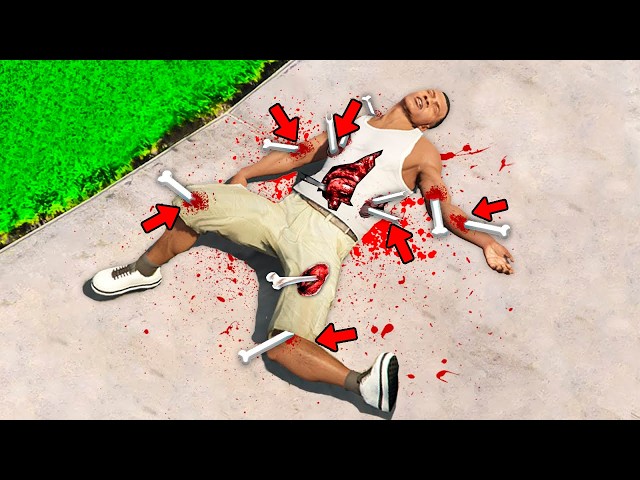 I BREAK ALL My BONES in GTA 5