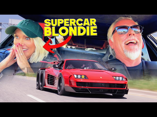 @SupercarBlondie Could Not BELIEVE Gas Monkey's F6 Ferrari