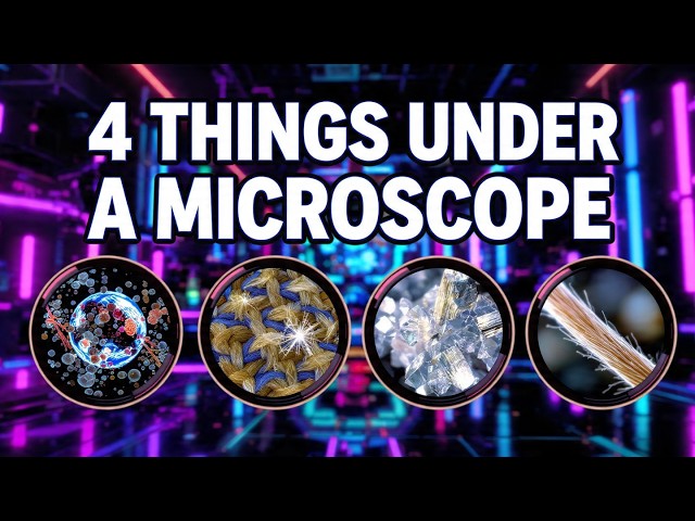 4 things under a microscope