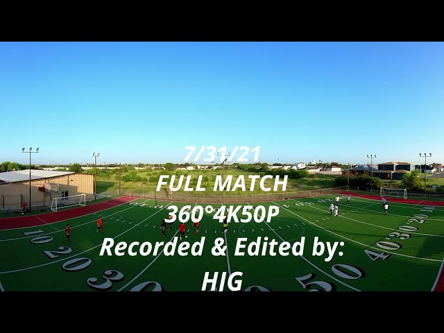 Futbol Soccer Turf 360°4K50P FULL MATCH