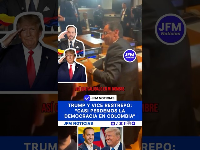 ¡Lo último! Vicepresidente de Abelardo de la Espriella se reúne con Trump y hace fuerte declaración