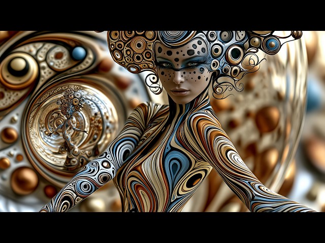 AI Art Video | "Crazy Beautiful" | Chris & Crystal AI Art | Original Music, 4K