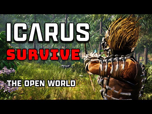 Starting Fresh in Icarus! Surviving Storms and Wolves Episode 1 LIVE 🌿