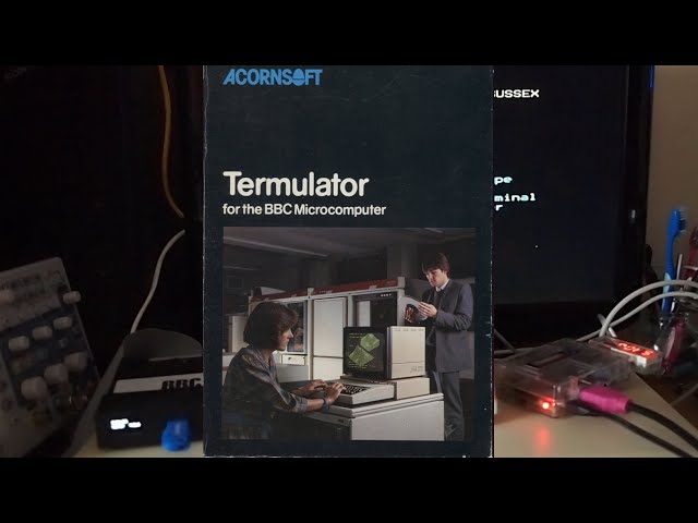 BBC Micro connecting to a Linux terminal
