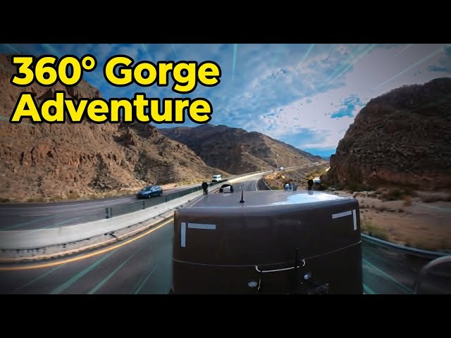 Exploring the Virgin River Gorge in 360°!