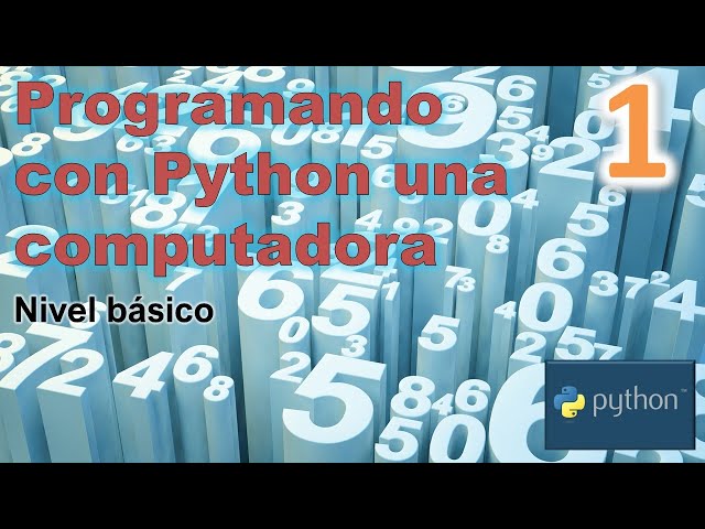 Aprendiendo a programar en Python - 01