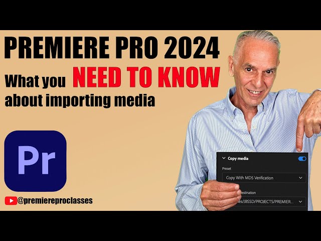 YOU NEED TO KNOW THIS ABOUT IMPORTING MEDIA #premierepro #premiere #premiereprotutorial
