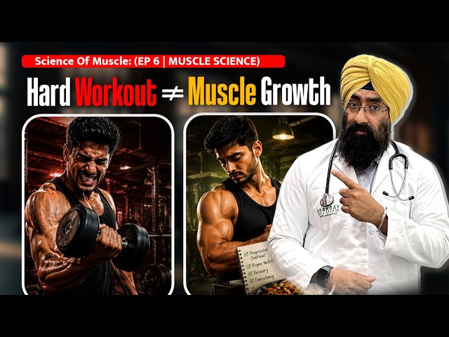 The Real Reason Muscle Growth Stalls | From Workout to Recovery | Dr. Education