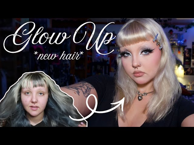 glow up with me ♡ new hair + current makeup routine