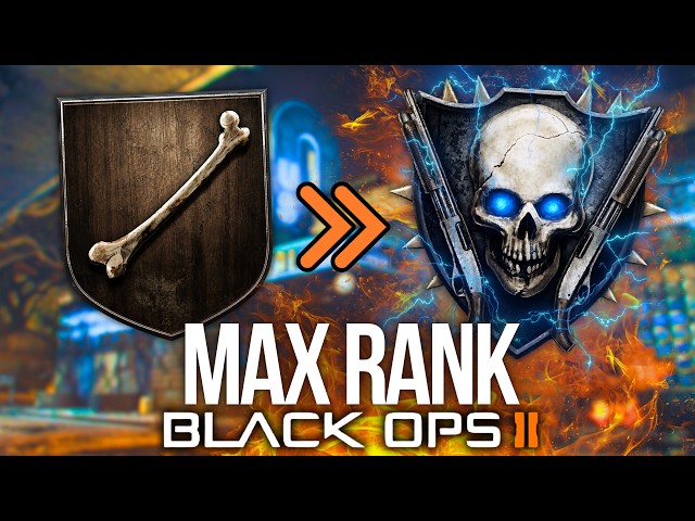 How To Get The MAX RANK On Black Ops 2 Zombies
