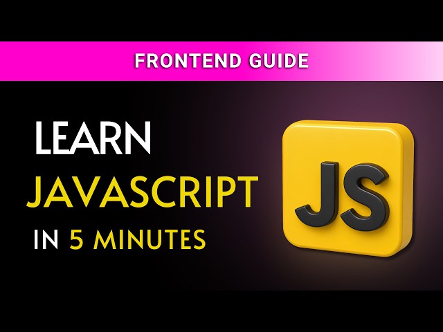 Top 10 JavaScript Concepts Made Simple for Beginners