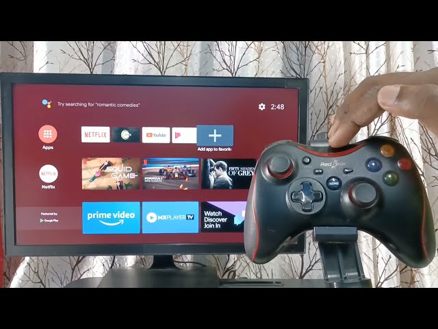 How to Connect Gamepad to Android Smart TV | Game Controller | Redgear Wireless Gamepad