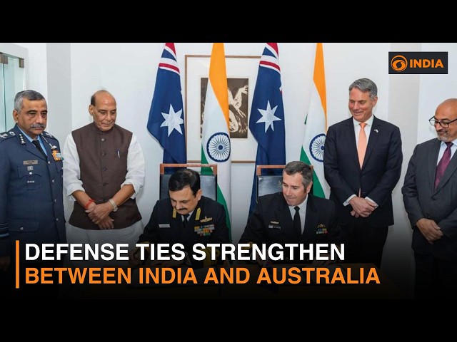 Defense Ties Strengthen Between India and Australia