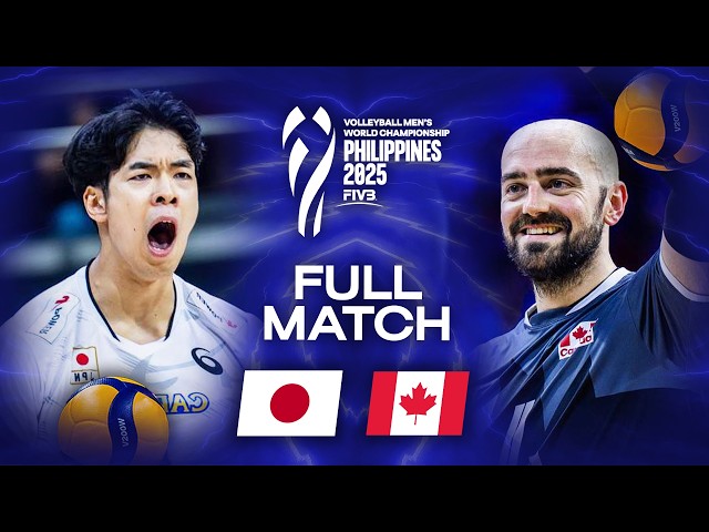 Japan 🇯🇵 vs. Canada 🇨🇦 - Men's World Championship 2025 | Full Match
