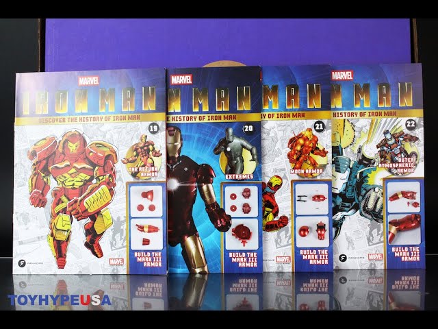 FanHome – Iron Man Partwork Build Up Model Subscription Box #6 Review