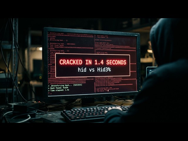 I Brute-Forced My Own Passwords: How Fast Can a Hacker Crack Yours?
