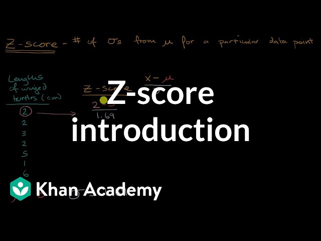 Z-score introduction | Modeling data distributions | AP Statistics | Khan Academy