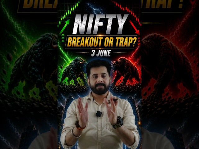 Nifty & Sensex Prediction for Tomorrow | 3 June | Market Analysis