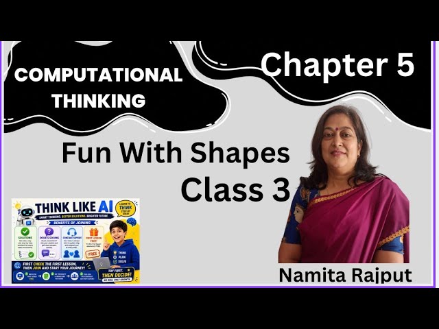 Class3- Computational Thinking-Chapter 5- Fun With Shapes