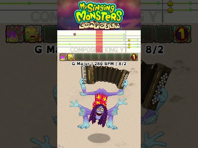 Air Island Alcordion Composer Tutorial #msm #fanmade #mysingingmonsters