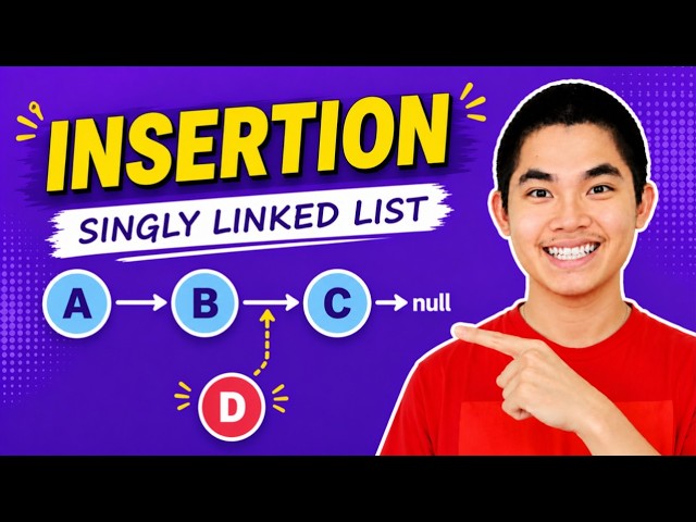 Insertion in a Singly Linked List (Beginning, End, or at an Index)