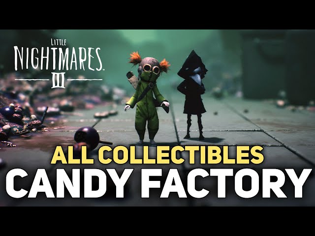 Little Nightmares 3 - All Collectibles Locations In Candy Factory (Dolls)