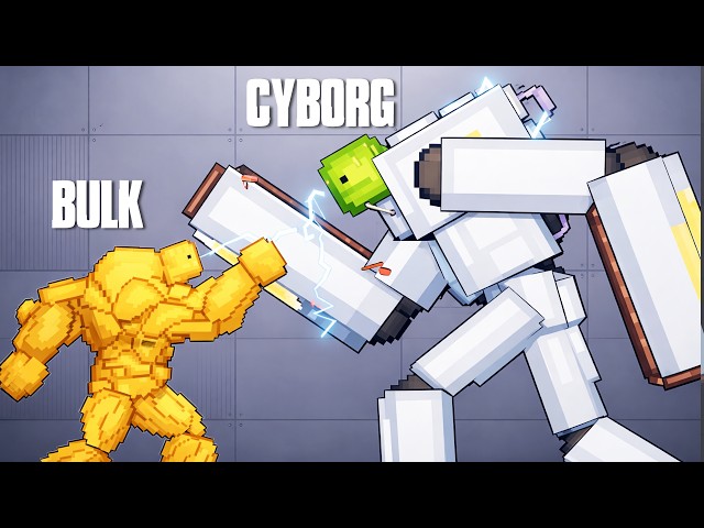 Bulk Pumpkin vs Melon Cyborg | Who Is Stronger?