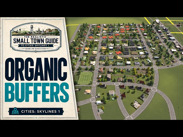 Shape Small Town Development with Parks & Paths in Cities: Skylines 1