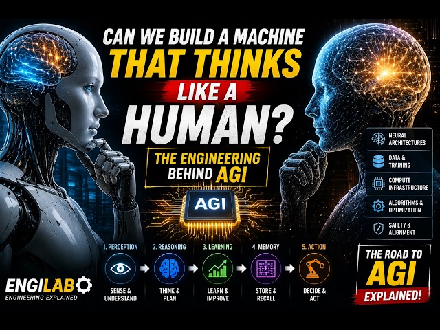 Can We Build a Machine That Thinks Like a Human? | The Engineering Behind AGI