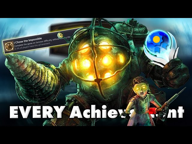 Getting EVERY Achievement in BioShock was a NIGHTMARE | 100% My Steam Library 