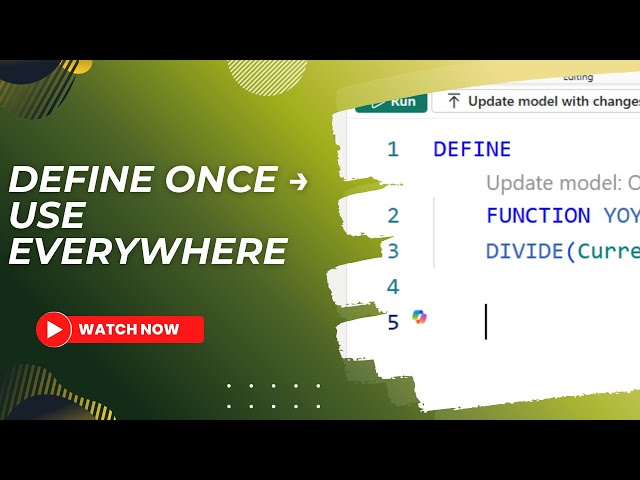 🚀 New in Power BI: User Defined Functions (UDF) Explained with Examples | MiTutorials