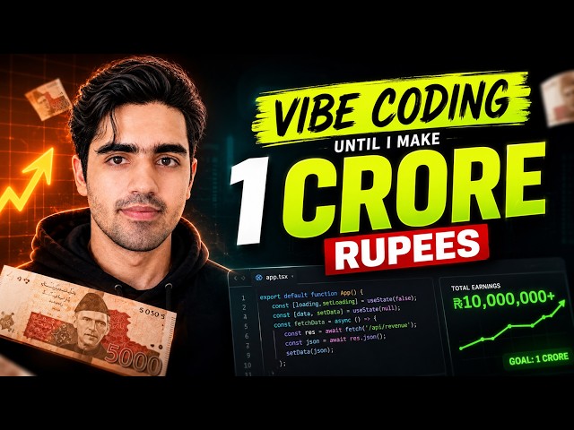 Day 46 - Vibe Coding an App Until I Make 1,00,00,000 Rupees