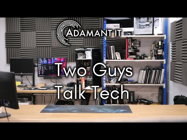 Cable-tidying my demo-bench - [one] Guys Talk Tech #128