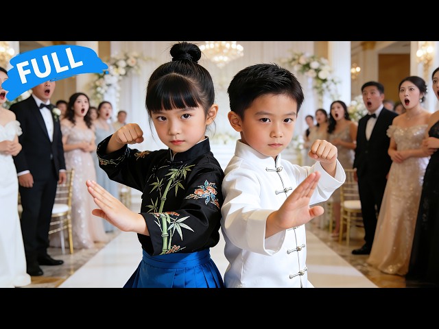 ✨Kung Fu Twins Crash CEO Dad’s Wedding with DNA Test, Beating 10 Guards, Everyone Shocked!