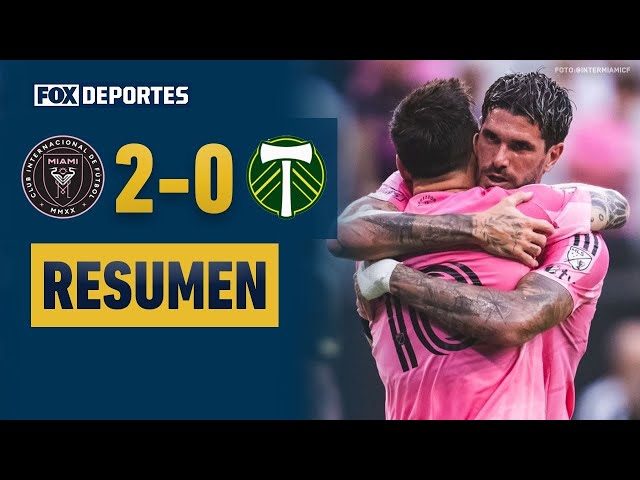 😁💪 INTER MIAMI 2-0 PORTLAND TIMBERS | Lionel Messi and his clinical edge | HIGHLIGHTS | MLS 2026