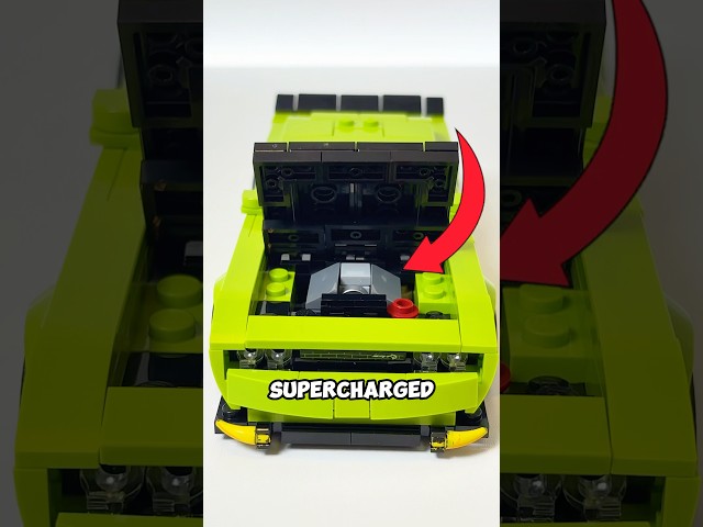 UPGRADING new LEGO speed champions hellcat | LEGO car mods #lego #cars #legoset #legospeedchampions