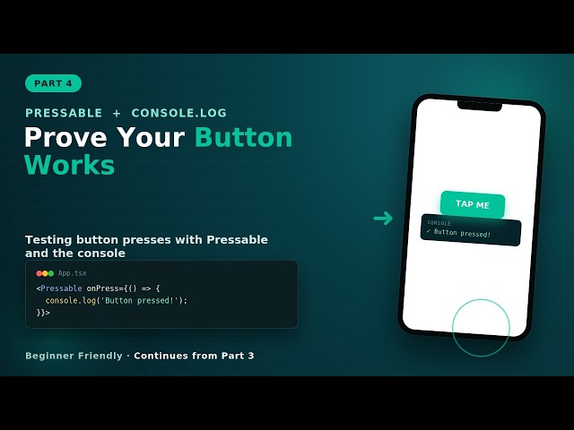 Pressable in React Native: Proving Your Button Actually Works