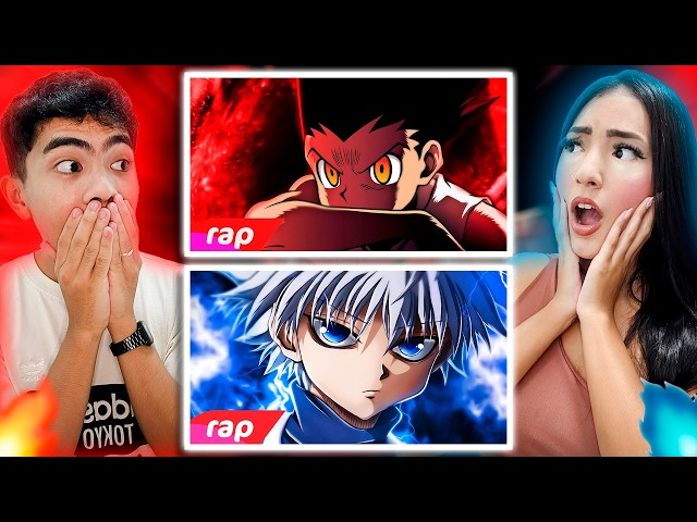 Reacting to Gon Rap & Killua Rap (Hunter x Hunter) | 7 MINUTOZ (7mz) | NERD HITS - React