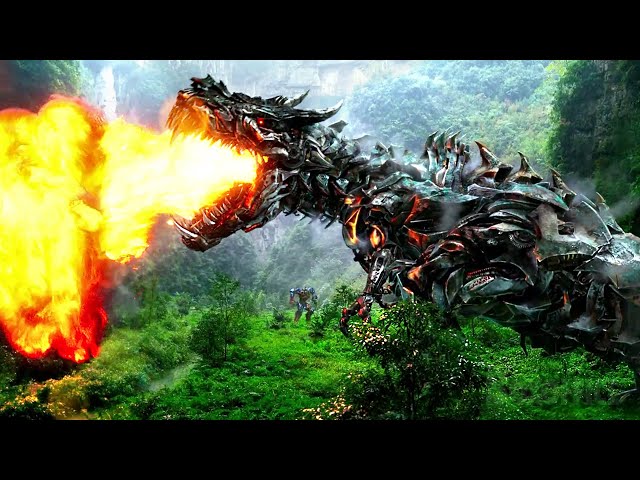 Dinosaurs + Robots = Dinobots | Transformers: Age of Extinction Best Scenes