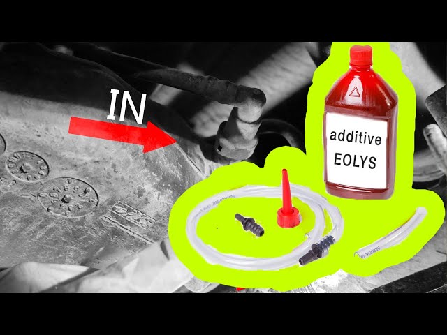 How to change additive / Dpf Fluid/ Eolys. Volvo V50. Volvo S40. Ford C-Max. Ford Focus 2.0d D4204T