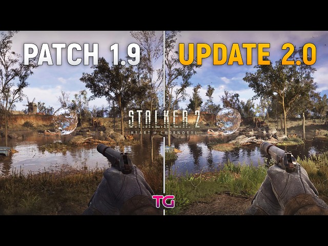 S.T.A.L.K.E.R. 2 Update 2.0 vs Patch 1.9 - Graphics & Performance Comparison