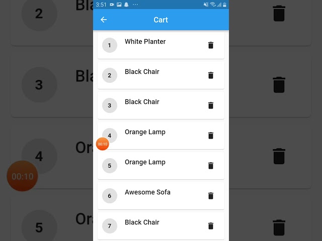 Add to cart in local database Sqlite (Flutter)