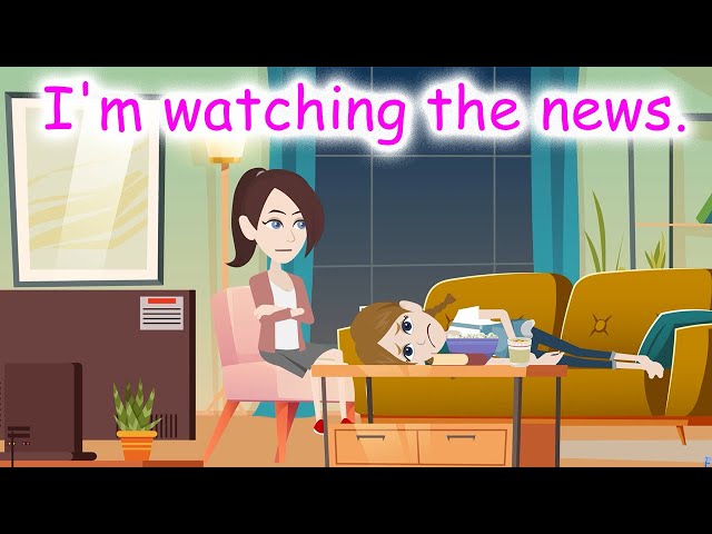 English Conversation Practice What Are You Doing? Present Continuous Tense