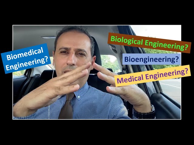 BME 101 #002 - Biological Engineering, Bioengineering, Medical Engineering vs Biomedical Engineering