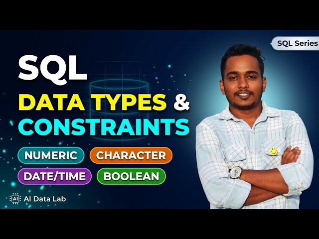 SQL Data Types Explained | SQL for Beginners Day 6