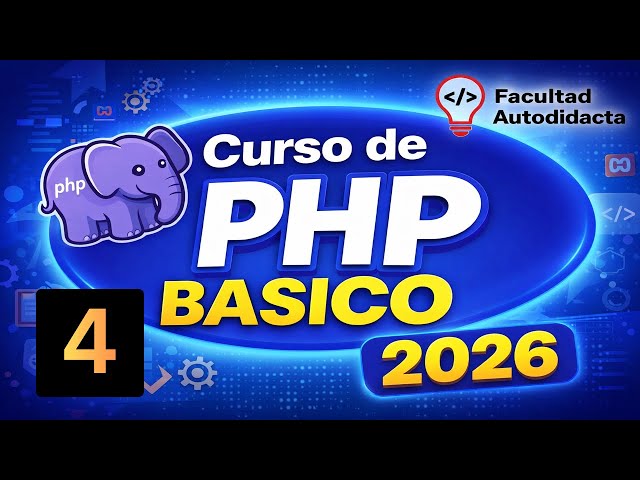 PHP Básico desde Cero 2026 | Variables con PHP 8 | #4