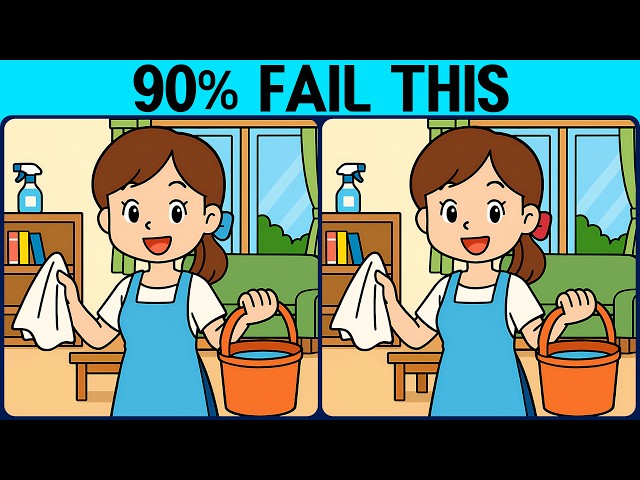 [Spot the Difference Brain Training] Find them all and prove your smartness.