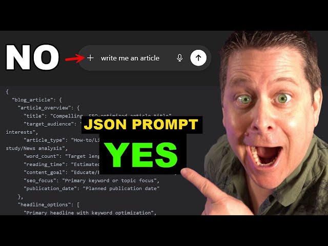 JSON Prompts Are the Future of Making Money With Ai!