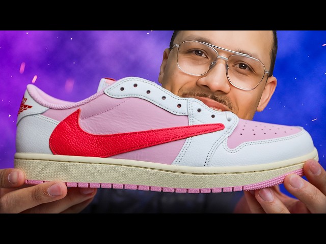 Air Jordan 1 Low OG Travis Scott Tropical Pink