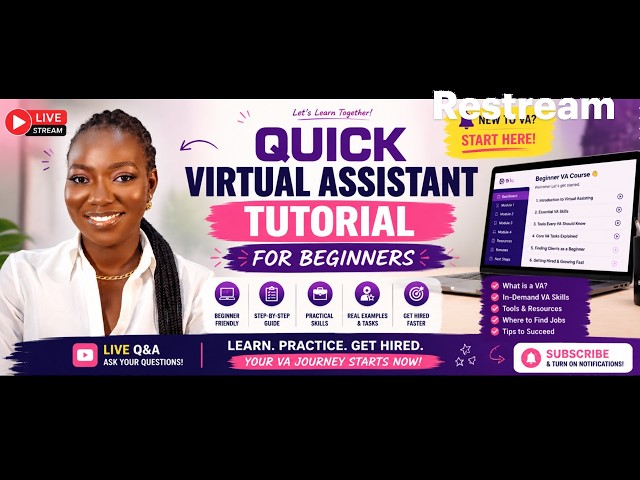 2026 QUICK VIRTUAL ASSISTANT TUTORIAL FOR BEGINNERS